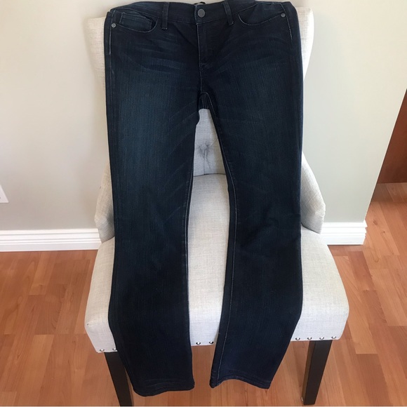 SERFONTAINE | The Euphoria Blue Denim Skinny Jeans With Dark Wash Size 27 - Picture 4 of 14